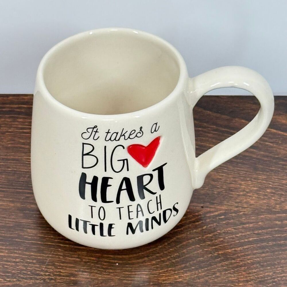 Our name is mud teacher, coffee cup size 3x4"
